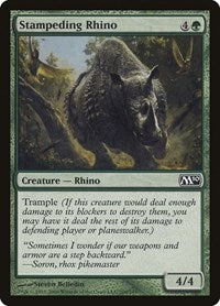 Stampeding Rhino [Magic 2010] | Exor Games Dartmouth