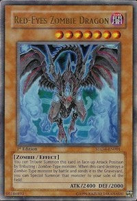 Red-Eyes Zombie Dragon [SDZW-EN001] Ultra Rare | Exor Games Dartmouth