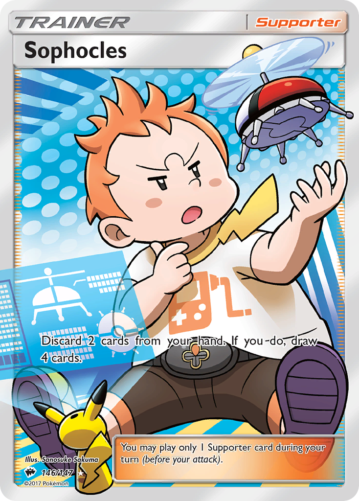Sophocles (146/147) [Sun & Moon: Burning Shadows] | Exor Games Dartmouth