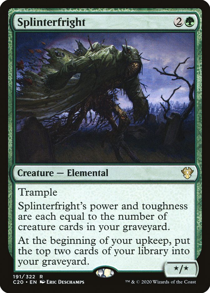 Splinterfright [Commander 2020] | Exor Games Dartmouth