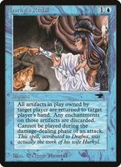 Hurkyl's Recall [Antiquities] | Exor Games Dartmouth