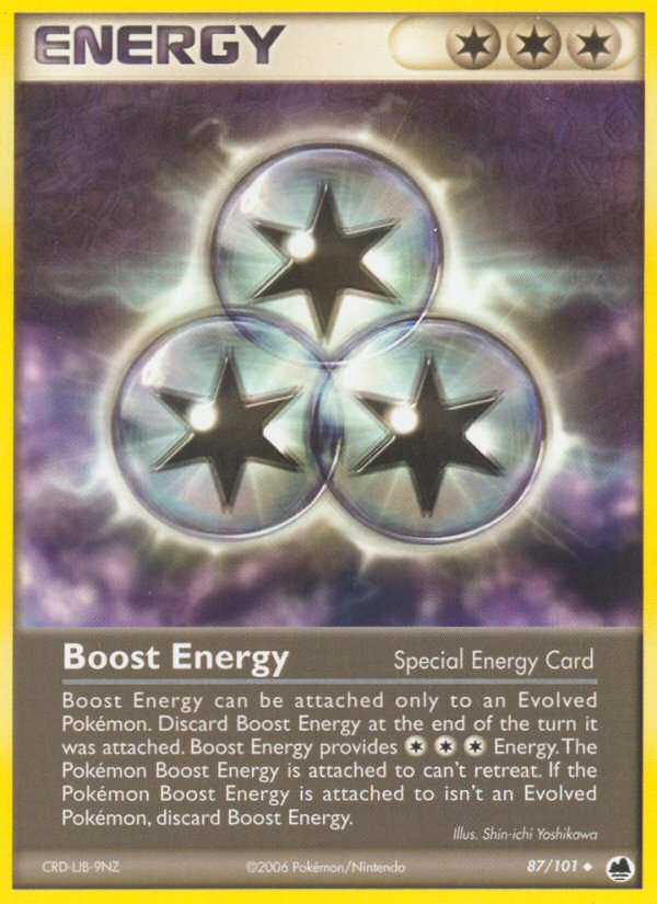 Boost Energy (87/101) [EX: Dragon Frontiers] | Exor Games Dartmouth