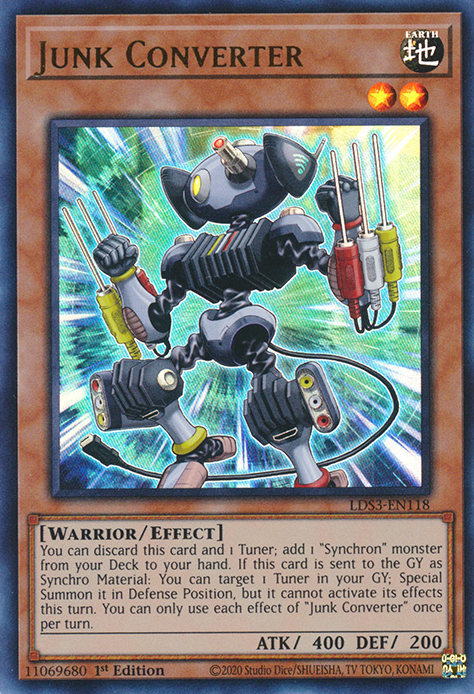 Junk Converter [LDS3-EN118] Ultra Rare | Exor Games Dartmouth