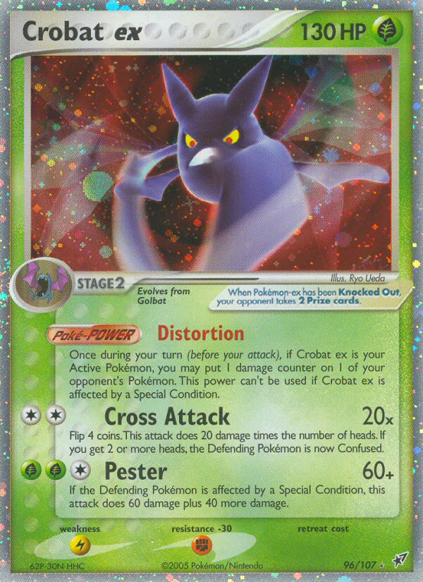 Crobat ex (96/107) [EX: Deoxys] | Exor Games Dartmouth