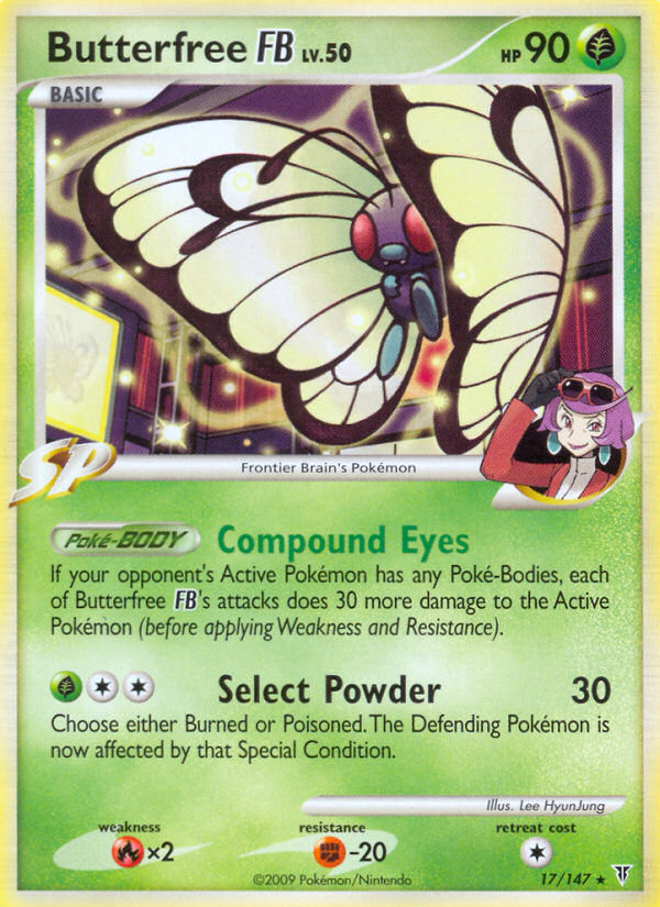 Butterfree FB (17/147) [Platinum: Supreme Victors] | Exor Games Dartmouth