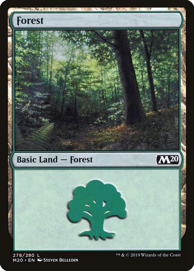 Forest (#278) [Core Set 2020] | Exor Games Dartmouth