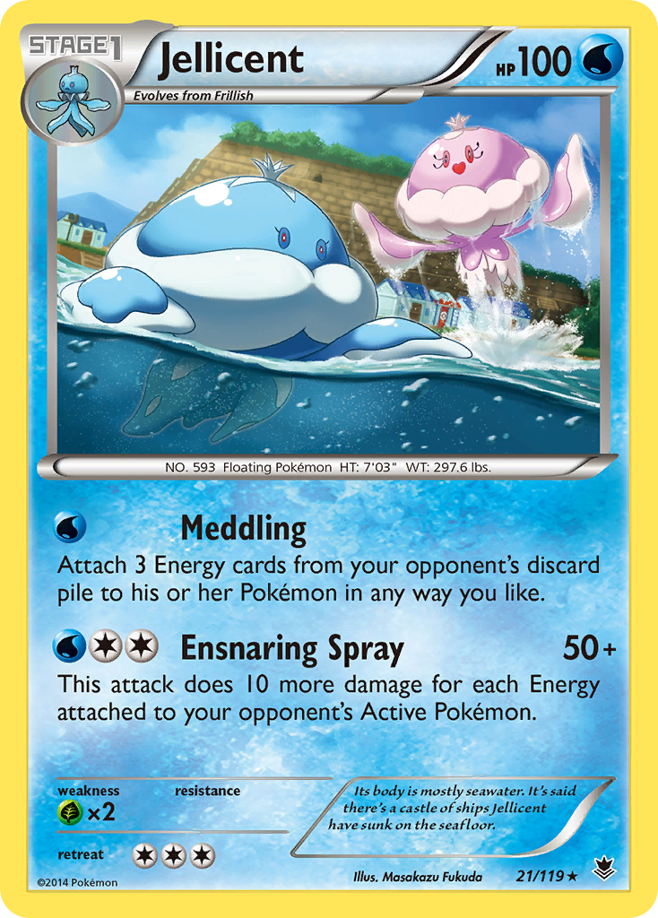 Jellicent (21/119) [XY: Phantom Forces] | Exor Games Dartmouth