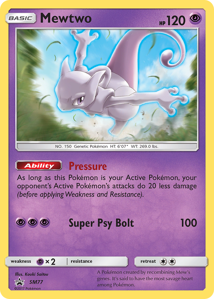 Mewtwo (SM77) [Sun & Moon: Black Star Promos] | Exor Games Dartmouth