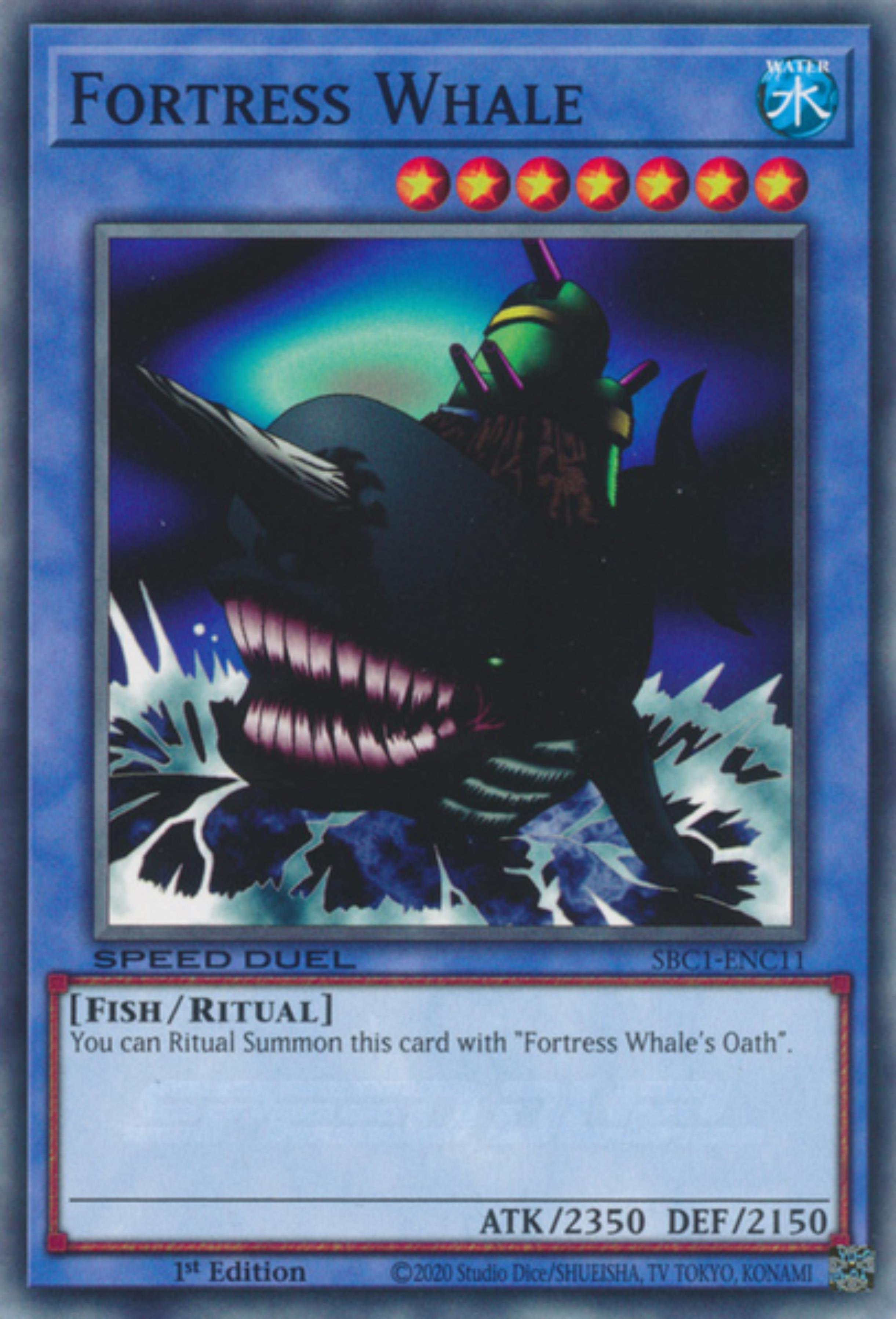 Fortress Whale [SBC1-ENC11] Common | Exor Games Dartmouth
