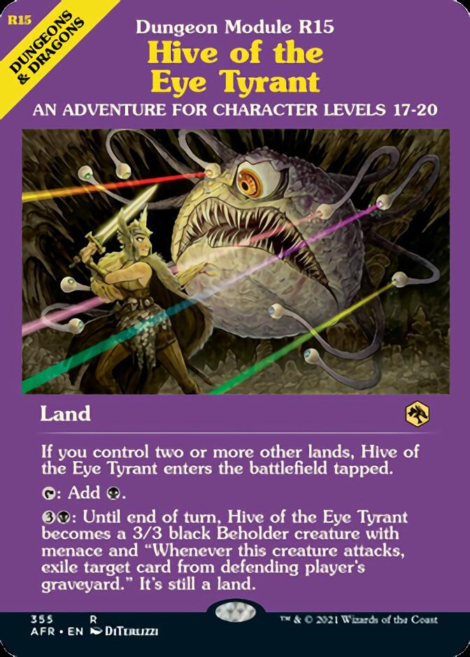 Hive of the Eye Tyrant (Dungeon Module) [Dungeons & Dragons: Adventures in the Forgotten Realms] | Exor Games Dartmouth