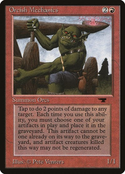 Orcish Mechanics [Antiquities] | Exor Games Dartmouth