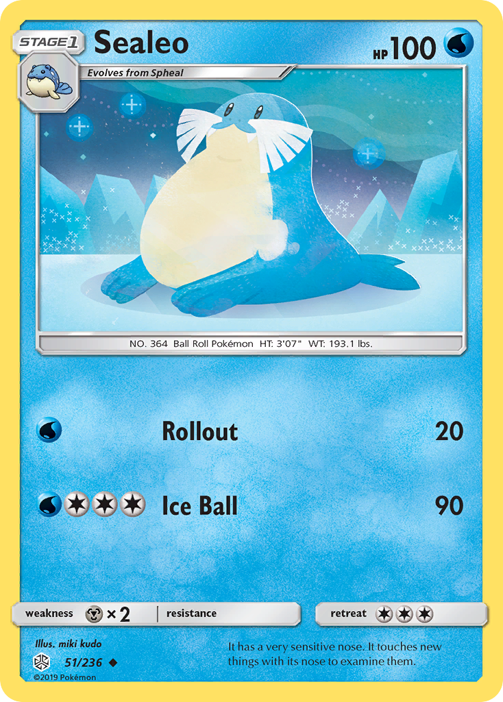 Sealeo (51/236) [Sun & Moon: Cosmic Eclipse] | Exor Games Dartmouth