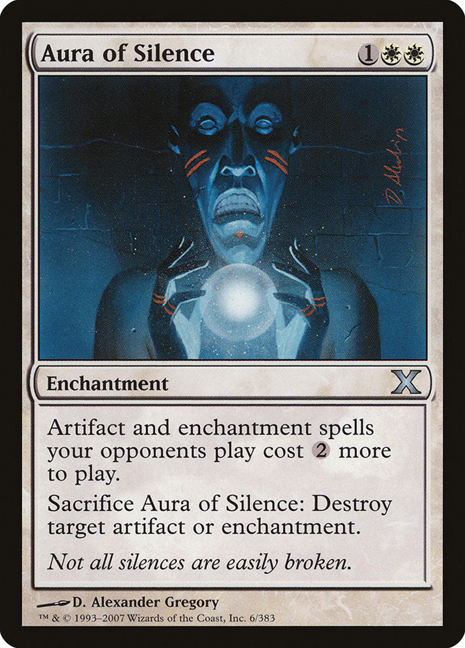 Aura of Silence [Tenth Edition] | Exor Games Dartmouth