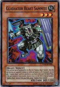 Gladiator Beast Samnite [TU01-EN004] Super Rare | Exor Games Dartmouth