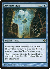 Archive Trap [Zendikar] | Exor Games Dartmouth