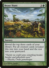 Beast Hunt [Zendikar] | Exor Games Dartmouth