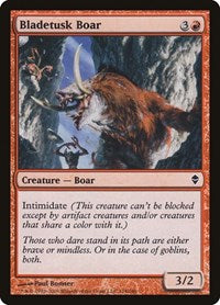 Bladetusk Boar [Zendikar] | Exor Games Dartmouth