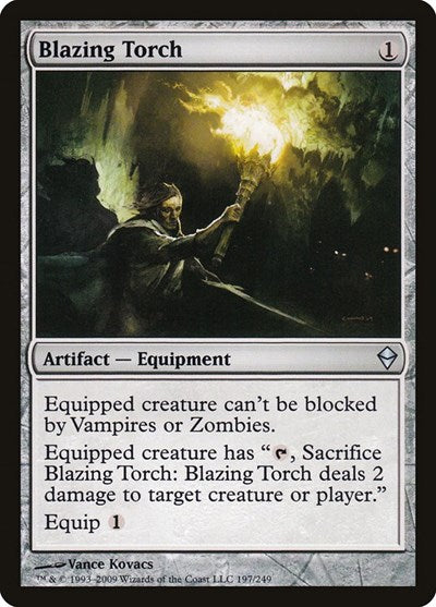 Blazing Torch [Zendikar] | Exor Games Dartmouth