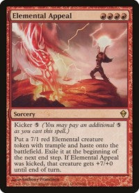 Elemental Appeal [Zendikar] | Exor Games Dartmouth