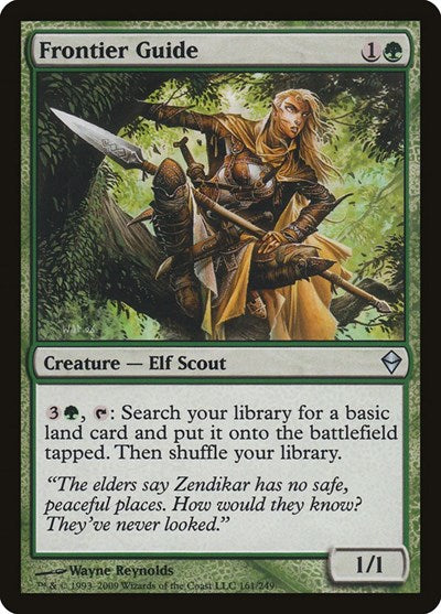 Frontier Guide [Zendikar] | Exor Games Dartmouth