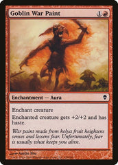 Goblin War Paint [Zendikar] | Exor Games Dartmouth
