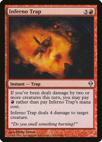 Inferno Trap [Zendikar] | Exor Games Dartmouth