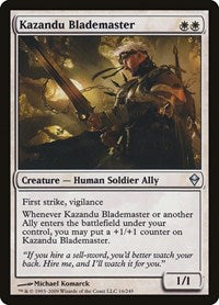 Kazandu Blademaster [Zendikar] | Exor Games Dartmouth