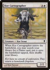 Kor Cartographer [Zendikar] | Exor Games Dartmouth