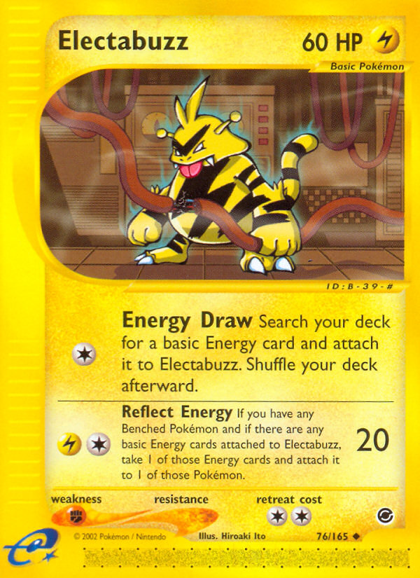 Electabuzz (76/165) [Expedition: Base Set] | Exor Games Dartmouth