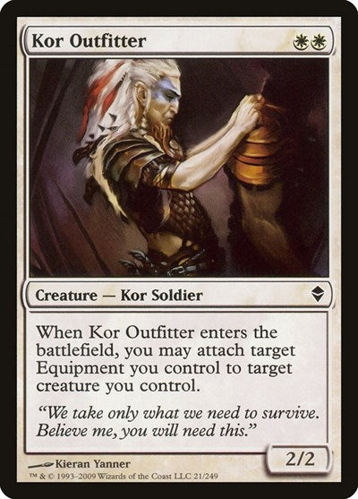 Kor Outfitter [Zendikar] | Exor Games Dartmouth