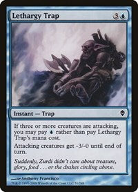 Lethargy Trap [Zendikar] | Exor Games Dartmouth