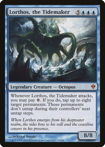 Lorthos, the Tidemaker [Zendikar] | Exor Games Dartmouth