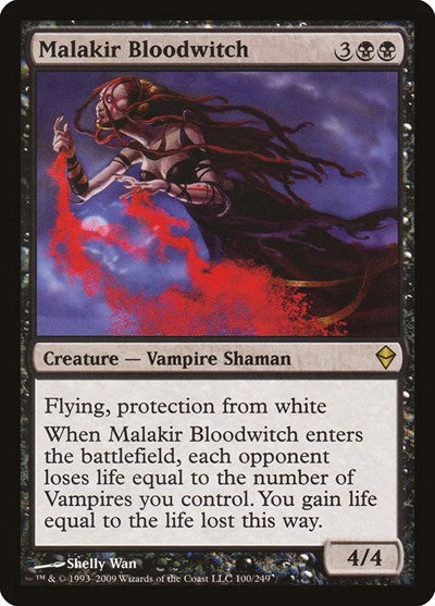 Malakir Bloodwitch [Zendikar] | Exor Games Dartmouth