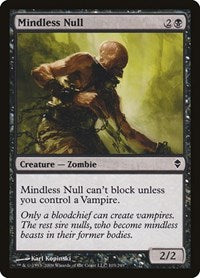 Mindless Null [Zendikar] | Exor Games Dartmouth