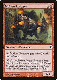 Molten Ravager [Zendikar] | Exor Games Dartmouth