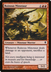 Ruinous Minotaur [Zendikar] | Exor Games Dartmouth