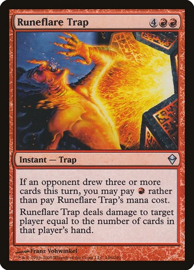 Runeflare Trap [Zendikar] | Exor Games Dartmouth