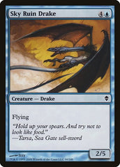 Sky Ruin Drake [Zendikar] | Exor Games Dartmouth