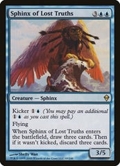 Sphinx of Lost Truths [Zendikar] | Exor Games Dartmouth