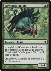 Territorial Baloth [Zendikar] | Exor Games Dartmouth