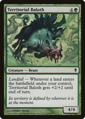 Territorial Baloth [Zendikar] | Exor Games Dartmouth