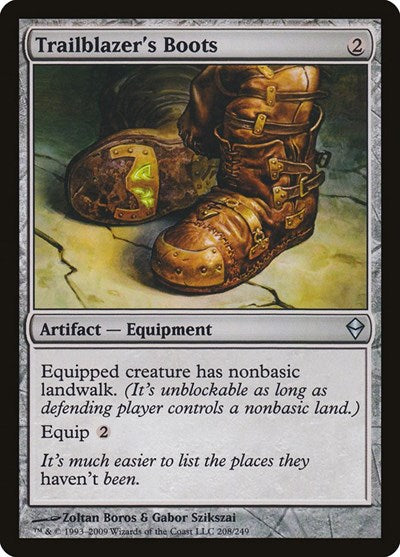 Trailblazer's Boots [Zendikar] | Exor Games Dartmouth