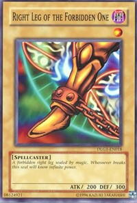 Right Leg of the Forbidden One [DLG1-EN018] Common | Exor Games Dartmouth