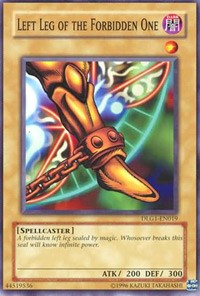 Left Leg of the Forbidden One [DLG1-EN019] Common | Exor Games Dartmouth