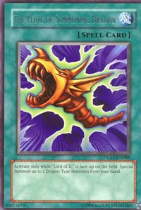The Flute of Summoning Dragon [DLG1-EN088] Rare | Exor Games Dartmouth
