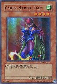 Cyber Harpie Lady [DLG1-EN097] Super Rare | Exor Games Dartmouth