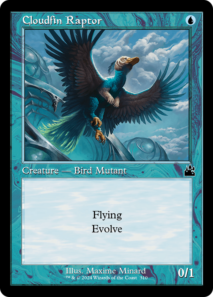 Cloudfin Raptor (Retro Frame) [Ravnica Remastered] | Exor Games Dartmouth