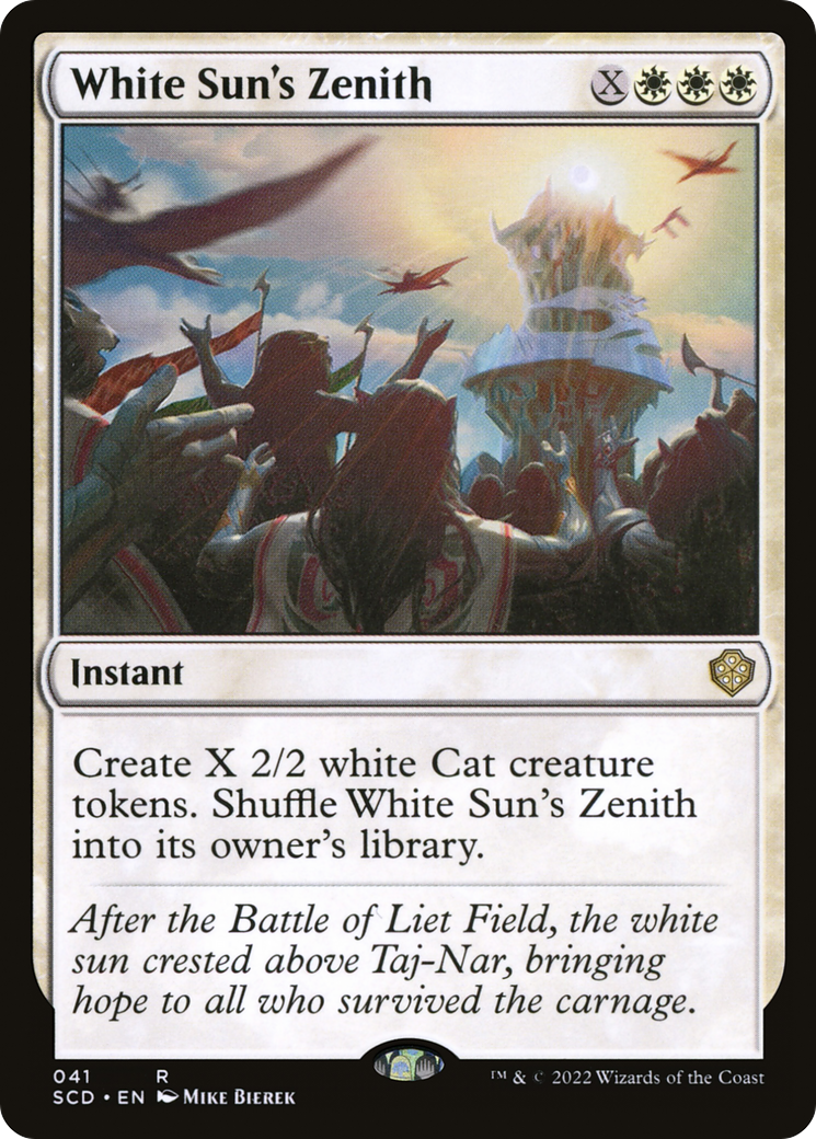 White Sun's Zenith [Starter Commander Decks] | Exor Games Dartmouth