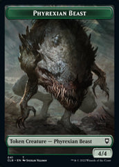 Phyrexian Beast // Wurm Double-sided Token [Commander Legends: Battle for Baldur's Gate Tokens] | Exor Games Dartmouth