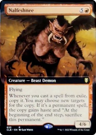 Nalfeshnee (Extended Art) [Commander Legends: Battle for Baldur's Gate] | Exor Games Dartmouth